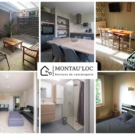 La Cahute, Appartement T2 Avec Jardin Ou Appartement Familial T6 Montauban Buitenkant foto